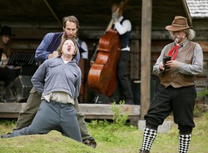 spel, teater, skuespiller, kopparleden